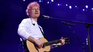 Pro-Palestinian Protest Erupts Outside Ed Sheeran Show After Macklemore's Exit