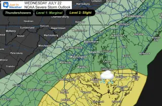 Southern Maryland Braces for Storms as Summer Gives Way to an Early Autumn Taste