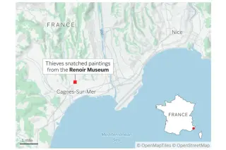 Renoir Masterworks Stolen in Riviera Heist, Police Pursue Suspects