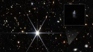 Webb Telescope Identifies Tiny, Ancient Galaxy as Source of Record-Breaking Fast Radio Burst