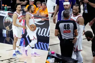 Brunson's 30-point surge ends with tense fan exchange after Knicks' Game 1 win