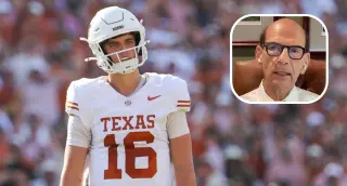 Finebaum and Sarkisian Clash Over Arch Manning's Inconsistent Play After Red River Loss