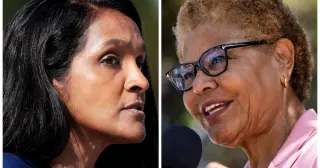 Raman widens lead over Bass in LA mayoral race as undecided voters surge