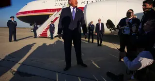 Trump Reverses Midterm Rally Cancellation, Attacks Reporter Over Travel Question
