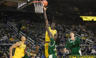 Michigan’s New Front Court Takes Shape in 87-62 Exhibition Win