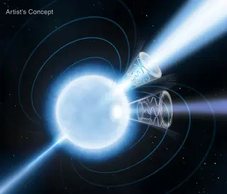 Magnetar Observations Turn Empty Space Into a Quantum Prism