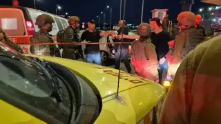 Ramming attack at Gush Etzion Junction leaves two teens injured; attacker shot by a soldier