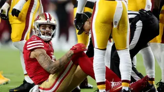 49ers' Mike Evans Suffers Achilles Flare-Up, Ruled Out vs. Commanders
