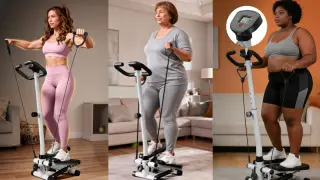 Move More at Home: Budget Mini Stepper With Built-In Handlebar
