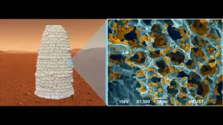 Yeast-Gelatin Bio-Concrete Aims to Build Mars Habitats