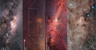Mapping the Milky Way's Core: From Dust-Blocked Views to Black Hole Shadows