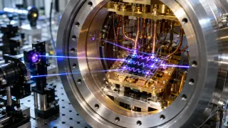 Ultra-cold semiconductor forges a shared time crystal from billions of spin oscillators