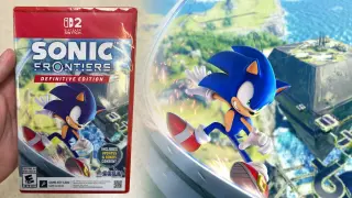 Sonic Frontiers: Definitive Edition Leaks Surface for Switch 2 in Walmart Box Photos