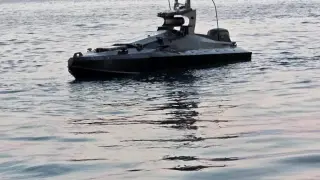 Romania’s F-16s foil Russian drone boat near Neptun Deep gas platform