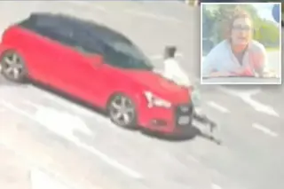 Gold Coast road rage moment: woman clings to bonnet of moving car as it speeds away