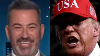 Kimmel Mocks MAGA Brains, Teases AI Files to Wake Trump