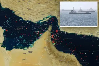 Mine Strikes Tanker in Strait of Hormuz as Iran Intercepts Six Vessels
