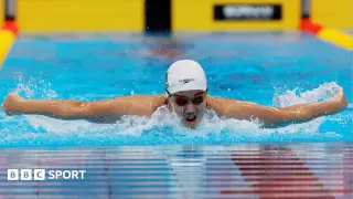 Young Chinese swimmer Yu Zidi nets second Asian Games gold with record-setting swim