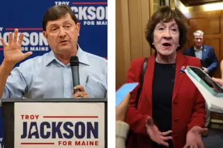 Collins and Jackson Clash on Trump Alignment in First Maine Senate Debate