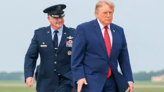 Trump brushes off reports of dire conditions on USS Lincoln amid prolonged deployment