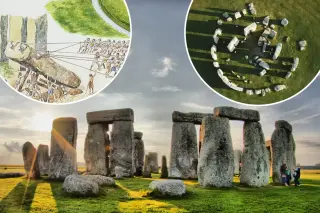 Ancient builders hauled a 13,000-pound Stonehenge altar stone across roughly 450 miles, study finds