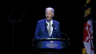 Biden fires a sharp jab at Trump during Maryland fundraiser: 'What a loser'