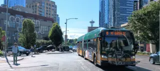 Seattle Puts Bus Priority on Denny Way with New Lane and I-5 Ramp Overhaul