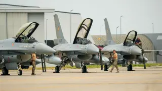 NATO fighter downs drone after it breached Romania’s airspace during patrol
