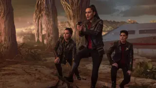 Dinosaurs, Martians, and a belt-bending blast open Star Trek: Strange New Worlds S4