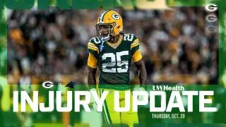 Packers Add Cornerback Keisean Nixon to Injury Report Ahead of Panthers Clash