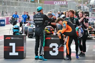 Antonelli's Baku Crash Hands Russell Pole and a Title Fight Lifeline