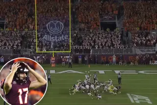 Controversial Field Goal Miss Ends Virginia Tech's Perfect Season