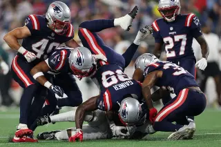 Patriots' depth tested as backups spark and stumble against Eagles