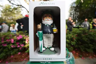 Augusta’s tiniest star: the Masters garden gnome dominates the souvenir scene