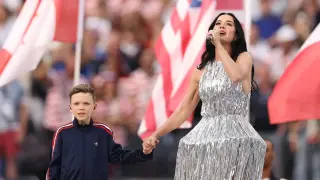 Katy Perry Teams Up With 10-Year-Old Tius Luka for a Heartfelt 'Wonder' at the World Cup Opener