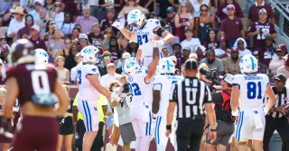 Kentucky stuns No. 9 Texas A&M to kickstart the Will Stein era
