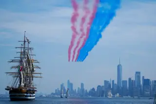 Tall Ships and Sky Salutes Mark Sail4th 250 Celebration in NYC