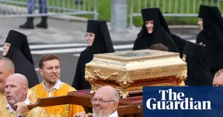 Medieval relic sent to front lines to bolster Russia's Ukraine war effort