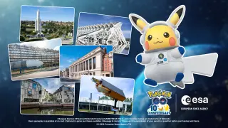 Astronaut Pikachu Takes Off: ESA Partners with Pokémon GO for Europe Tour