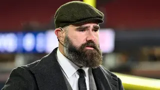 Kelce's 'Redskins' Slip Sparks Booth Bet and Fan Debate