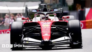 Leclerc tops Monaco FP1 as Ferrari edge Hamilton; Hadjar crash disrupts session