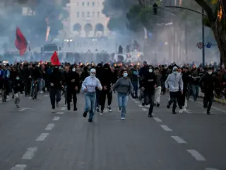Albania’s ‘Flamingo’ Protests Turn Violent as Rama Blames Foreign Interference