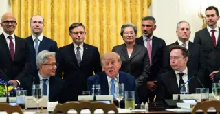 Tech CEOs Adopt Trump’s 'Super Intelligence' Rebrand to Secure Federal Favor
