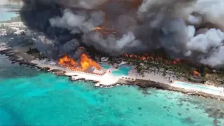 Massive Bayahibe resort fire leaves Italian tourist dead, nearly 1,700 evacuated