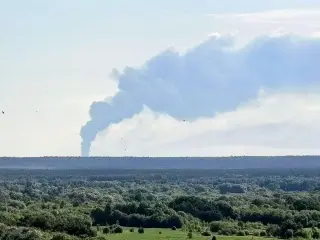 SBU Drones Hit Russian Oil Hub Supplying Moscow