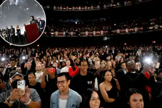 Fans Turn Michael Premiere Into a Concert-Style Celebration