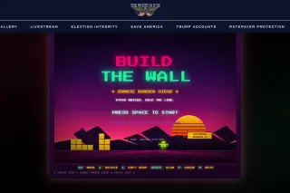 Tetris brand distances itself from White House’s Build the Wall arcade game