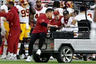 Commanders star Terry McLaurin to miss rest of season with torn patellar tendon
