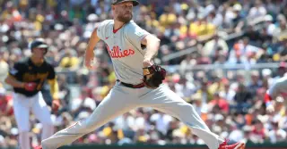 Wheeler shines as Phillies blank Pirates to complete sweep and climb above .500