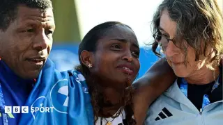 Assefa Wins Berlin Marathon but Injury Ends World Record Bid